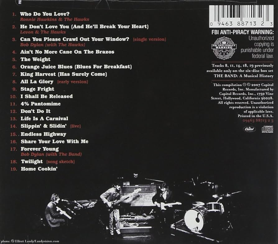 BAND - Best Of A Musical History | Amazon.com.au | Music